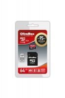 Карта памяти MicroSD 64GB OltraMax Premium (U3) (SD-adapter) 95 Mb фото