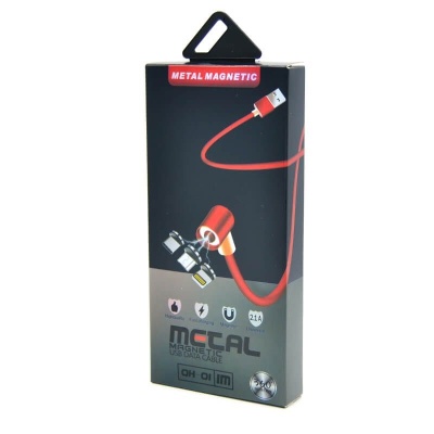 Кабель USB 2А магнитный MG-840 (8-pin) 1м фото