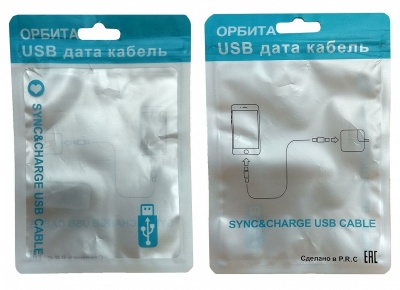 Кабель USB 1А OT-SMM04 (microUSB) 1м фото