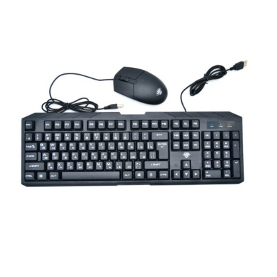 Комплект клавиатура + мышь проводные WMZ T10 фото